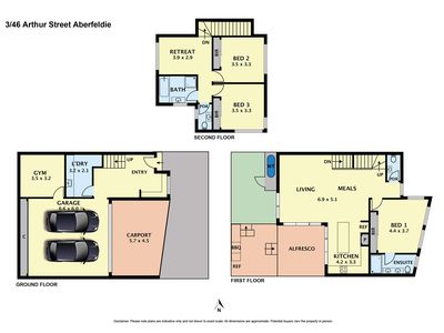 3 / 46 Arthur Street, Aberfeldie