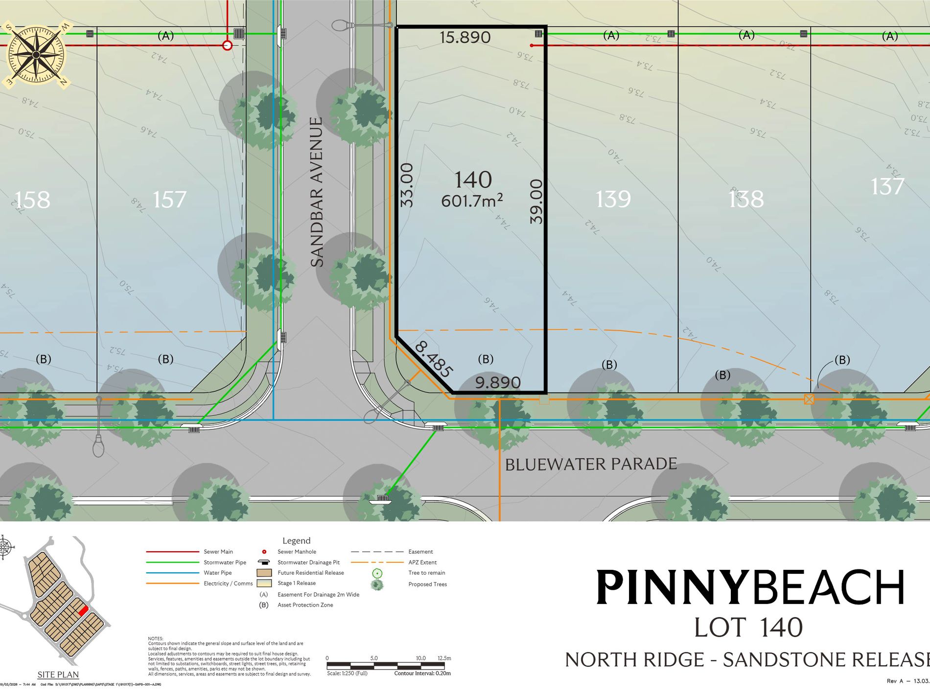 Lot 140, Sandbar Avenue, Pinny Beach