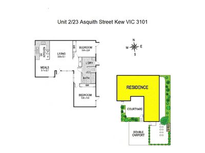 2/23 Asquith Street, Kew