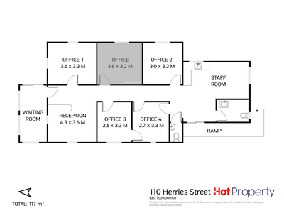 Offices / 110 Herries Street, East Toowoomba