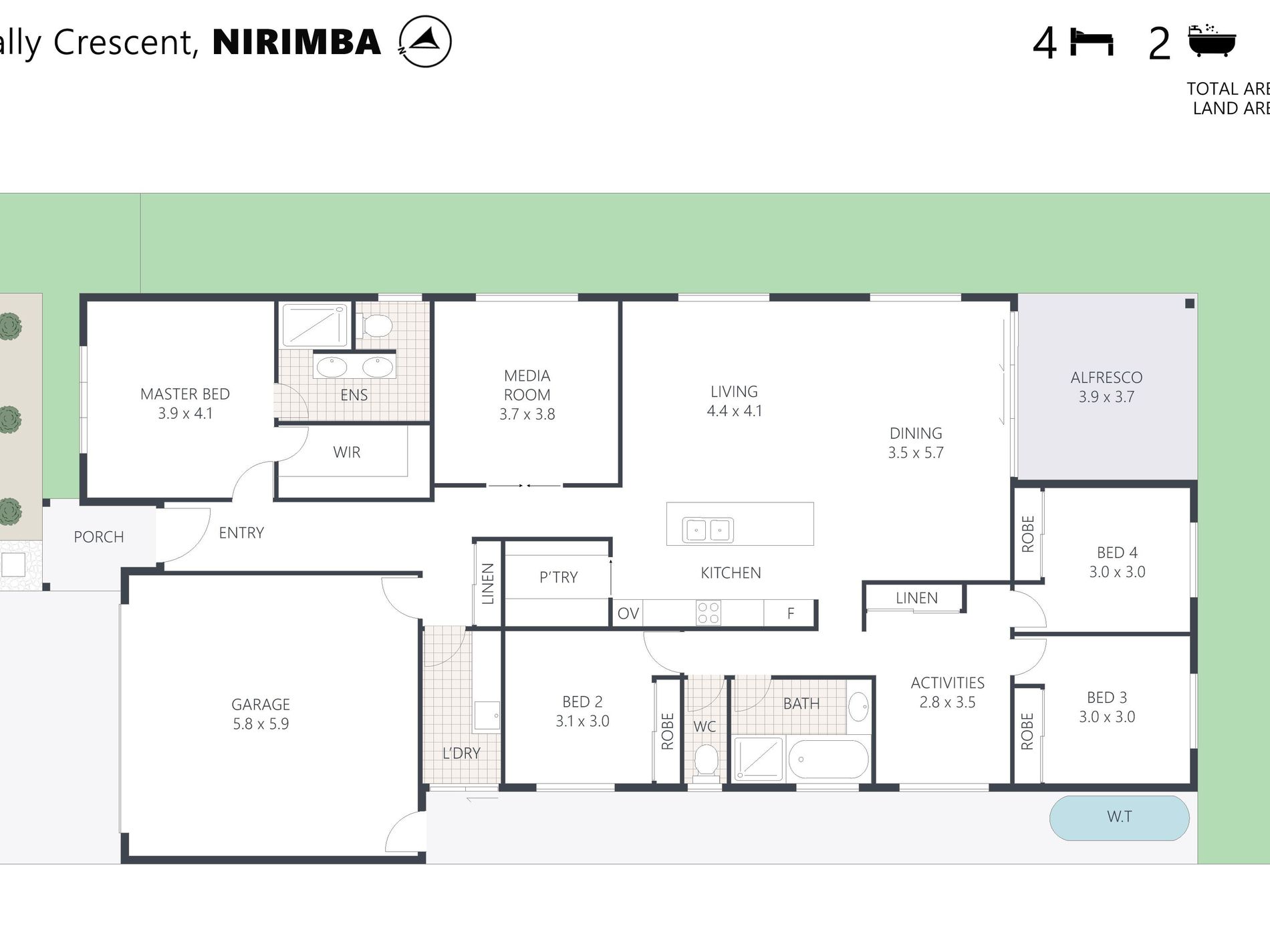 27 Sally Crescent, Nirimba Floor Plan
