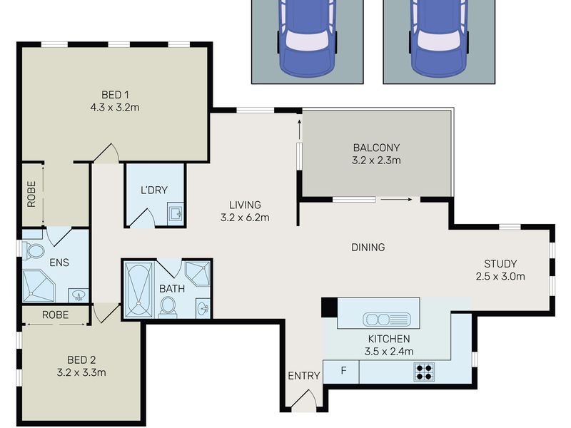 40 / 1-11 Rosa Crescent, Castle Hill Floor Plan