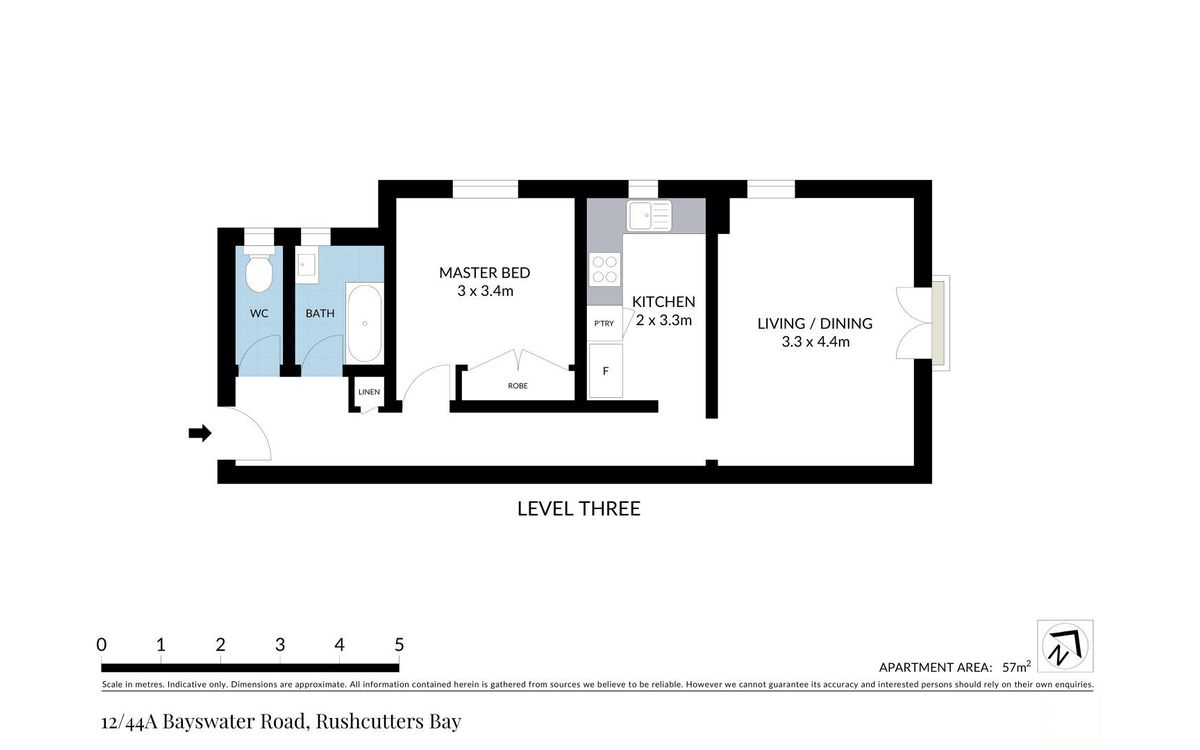 12 / 44A Bayswater Road, Rushcutters Bay Living Estate Agents