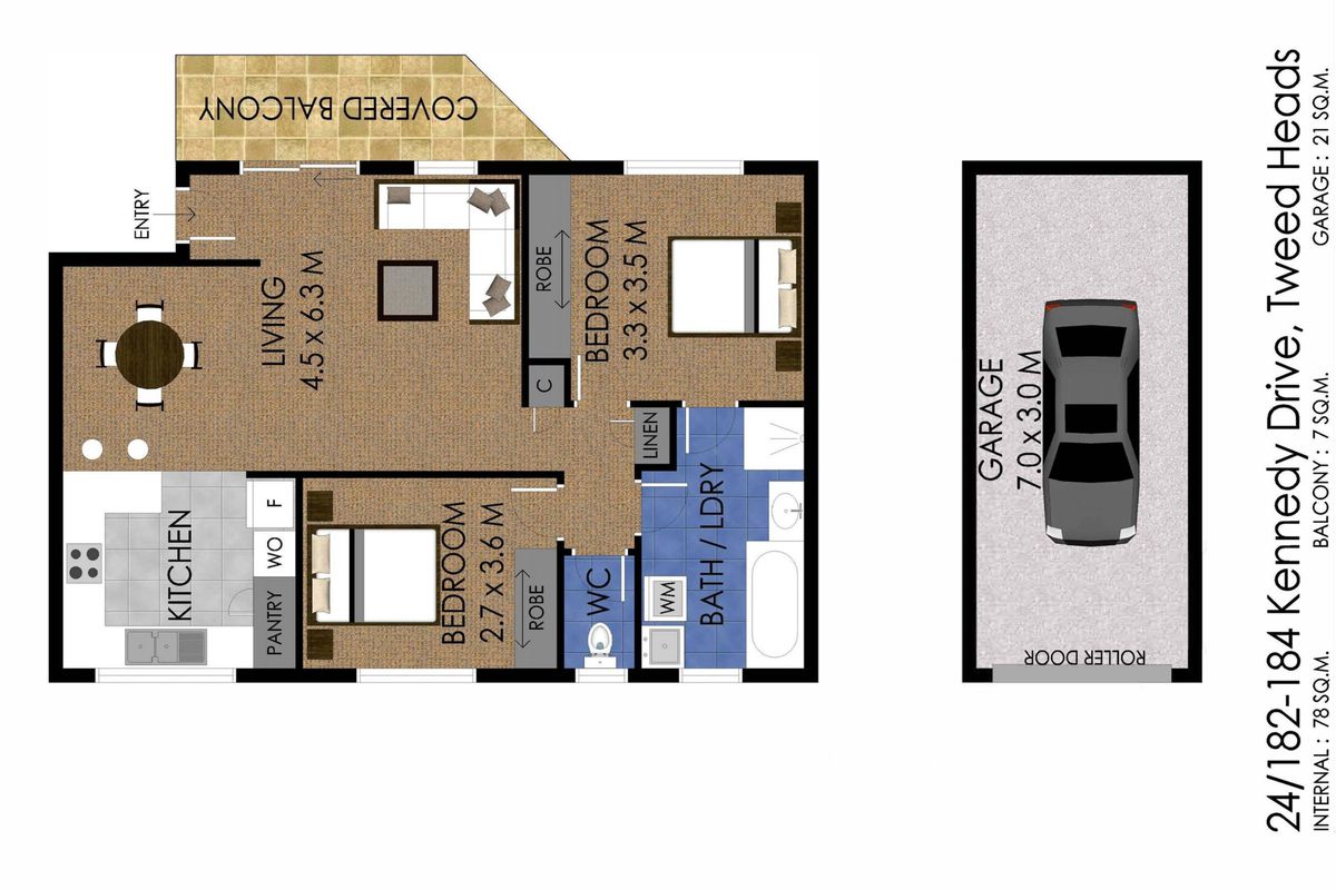 24 / 182-184 Kennedy Dr, Tweed Heads West