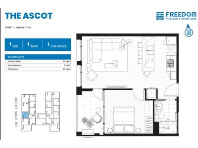 104a/72 Ascot Vale Road, Flemington