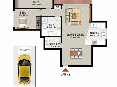 6 / 36 Ann Street, Wolli Creek