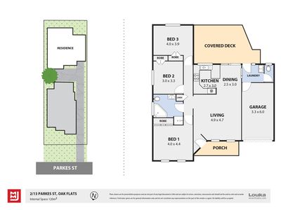 2 / 13 Parkes Street, Oak Flats