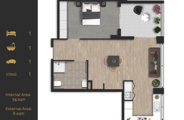 107 / 2 Good Street, Westmead