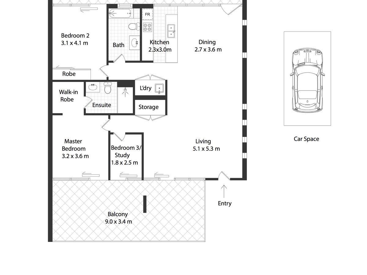 57 / 5B Victoria Park Pde, Zetland