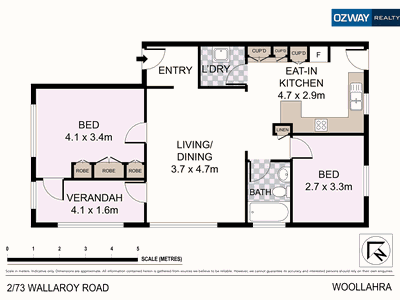 2 / 73 Wallaroy Road, Woollahra
