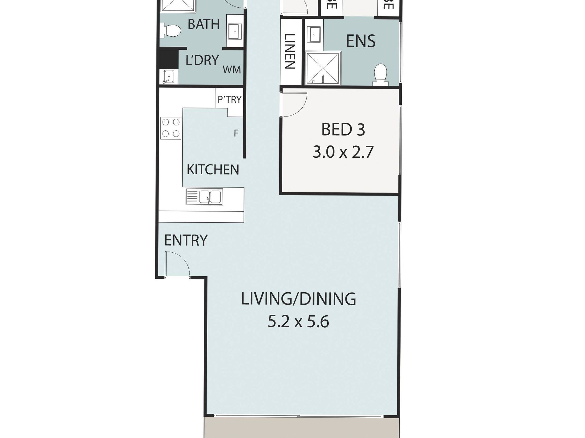 7 / 22 Meta Street, Mooloolaba Floor Plan