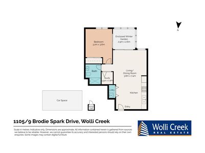 1105 / 9 Brodie Spark Drive, Wolli Creek