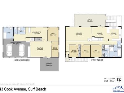 43 COOK AVENUE, Surf Beach