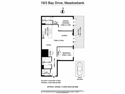 19 / 3 Bay Drive, Meadowbank