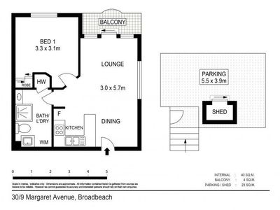 30 / 9 Margaret Avenue, Broadbeach