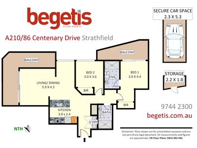 A210 / 86 Centenary Drive, Strathfield