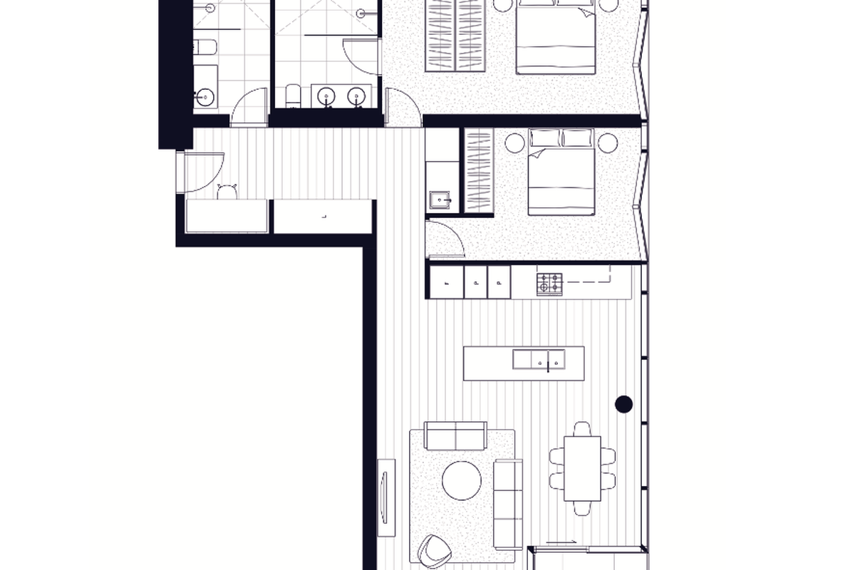 1906/433 Collins St, Melbourne