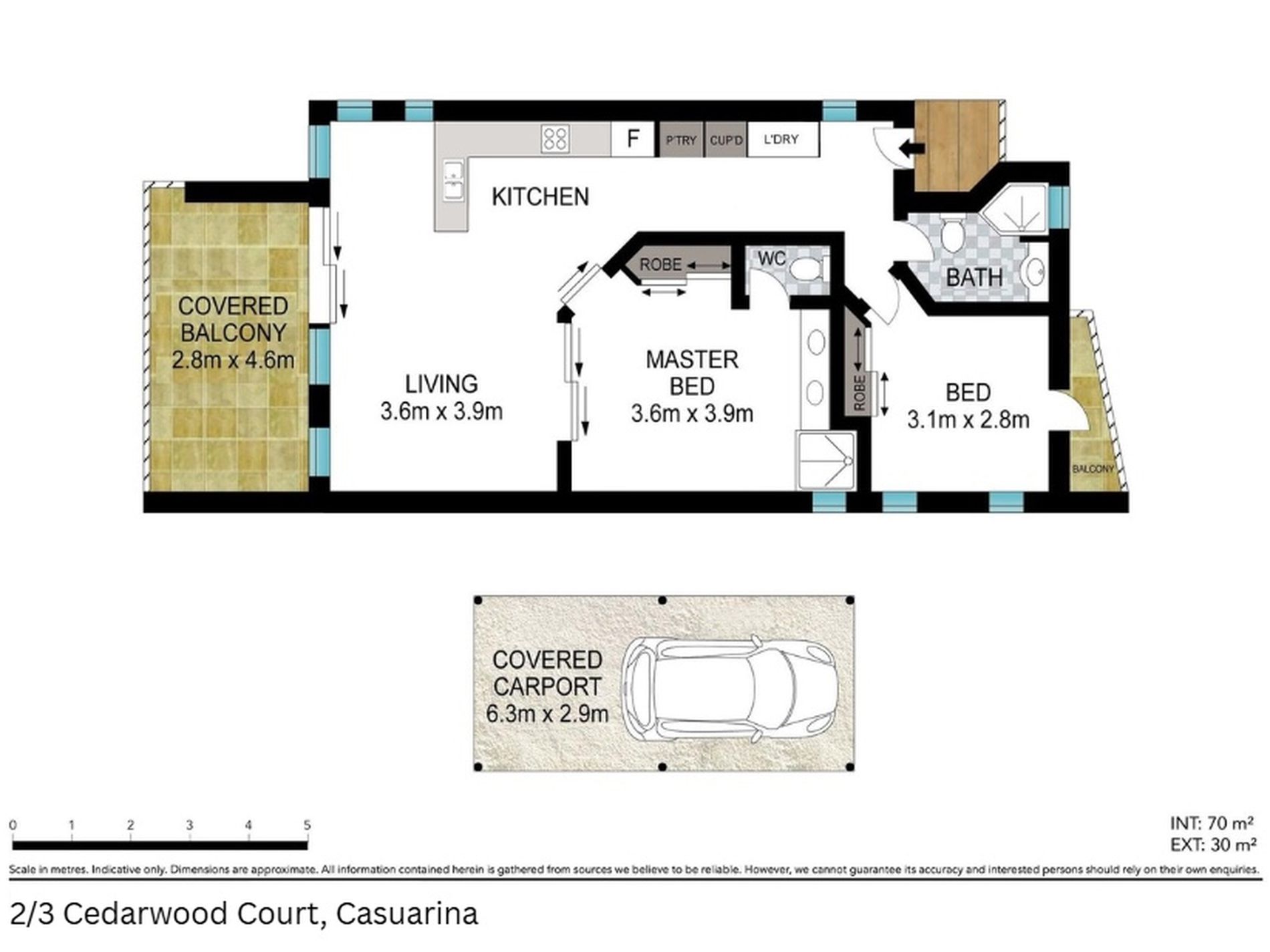 2 / 3 Cedarwood Court, Casuarina