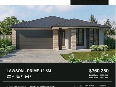  LOT 1031  CHISWELL AVENUE, Fraser Rise