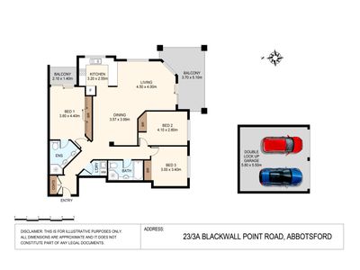 23 / 3a Blackwall Point Road, Abbotsford