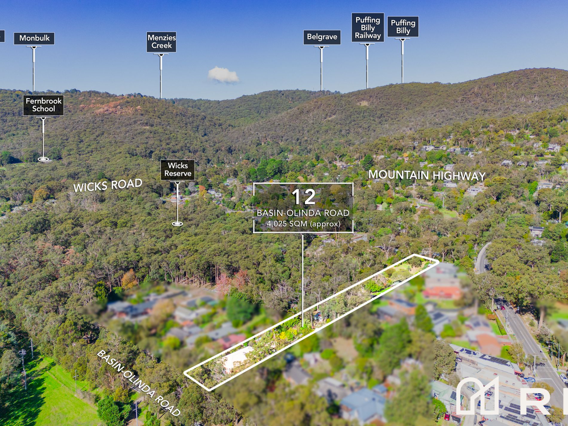 12 Basin-Olinda Road, The Basin