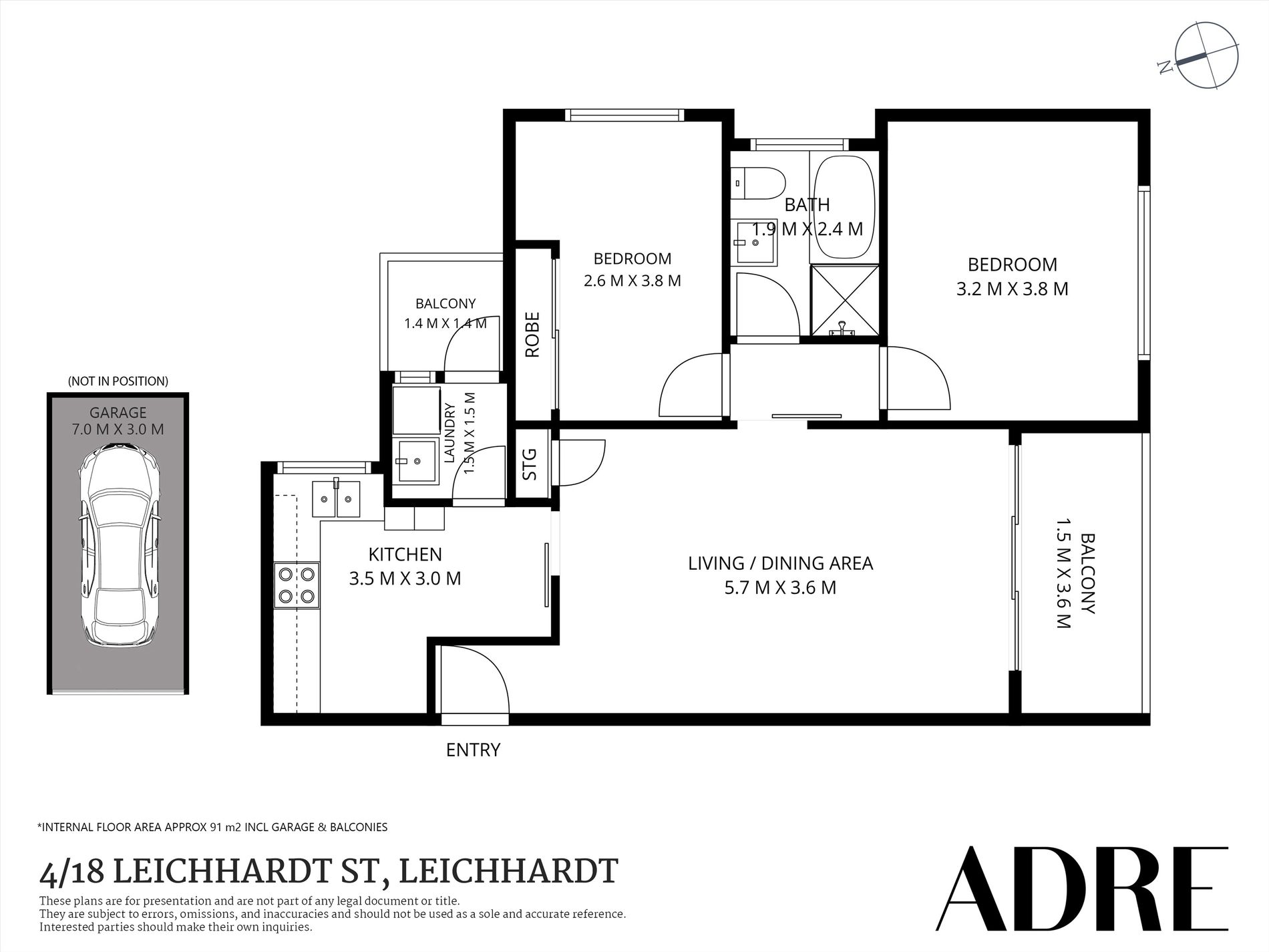 4 / 18 Leichhardt Street, Leichhardt
