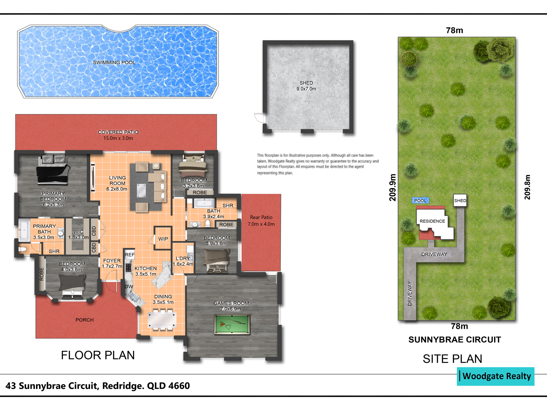43 Sunnybrae Cct, Redridge