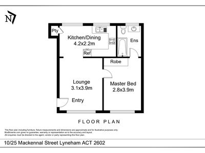 10 / 25 Mackennal Street, Lyneham