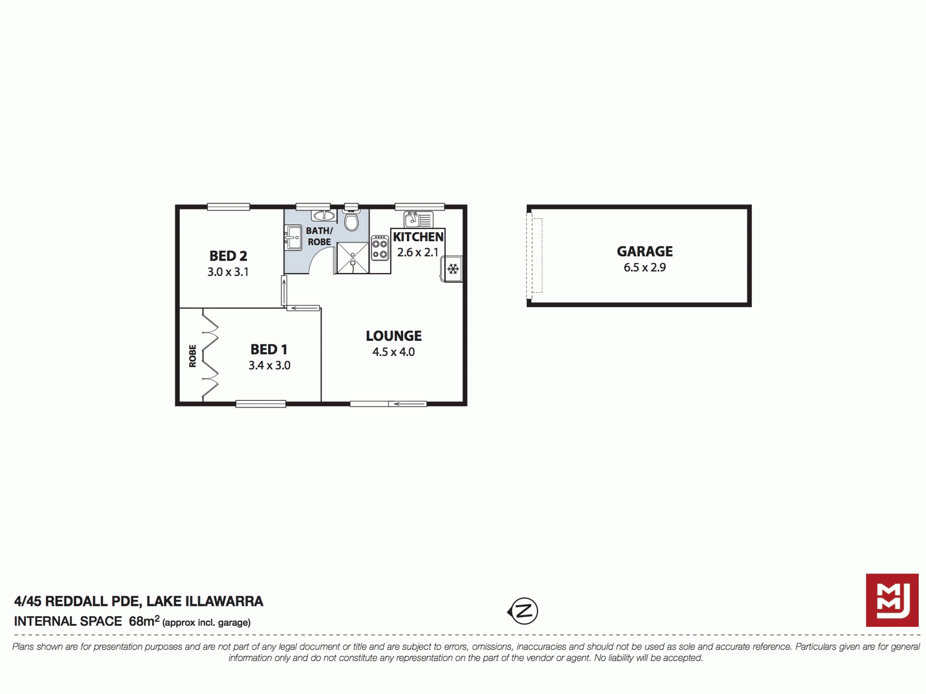 4 / 45 Reddall Parade, Lake Illawarra