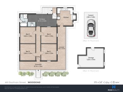 68 Osullivan Street, Woodend