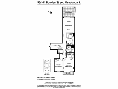 53 / 141 Bowden Street, Meadowbank