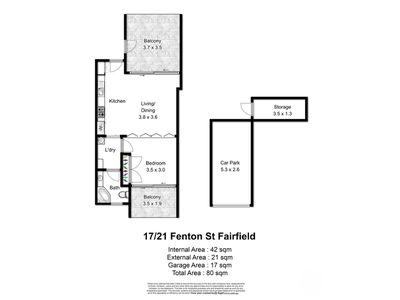 17/21 Fenton St, Fairfield