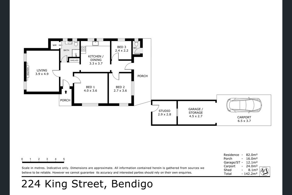 224 King Street, Bendigo