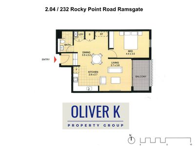 204 / 232 Rocky Point Road, Ramsgate