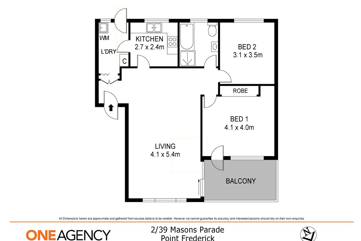 2 / 39 Masons Parade, Point Frederick