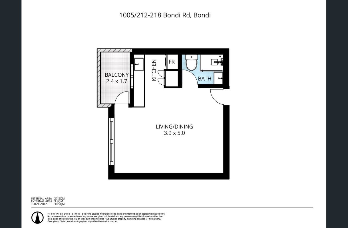 1005 / 212 Bondi Road, Bondi