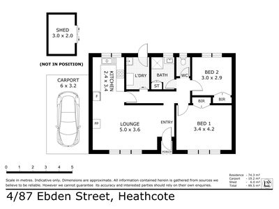 4 / 87 Ebden Street, Heathcote