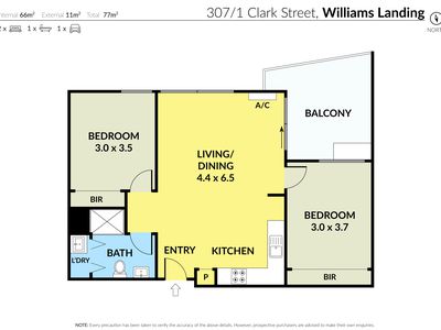 307 / 1 Clark Street, Williams Landing
