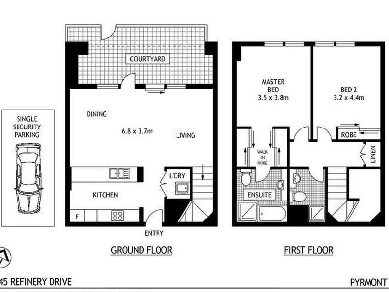 45 Refinery Drive, Pyrmont