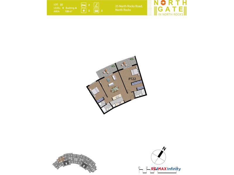 22 / 25 North Rocks Road, North Rocks Floor Plan