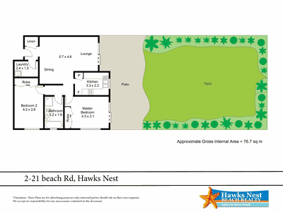 21 Beach Road, Hawks Nest