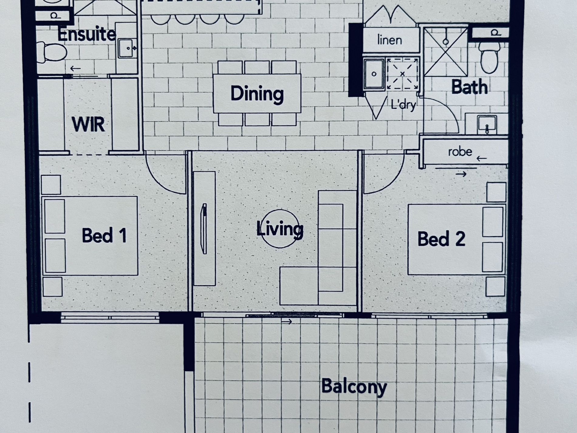 707 / 1 High Street, Sippy Downs Floor Plan