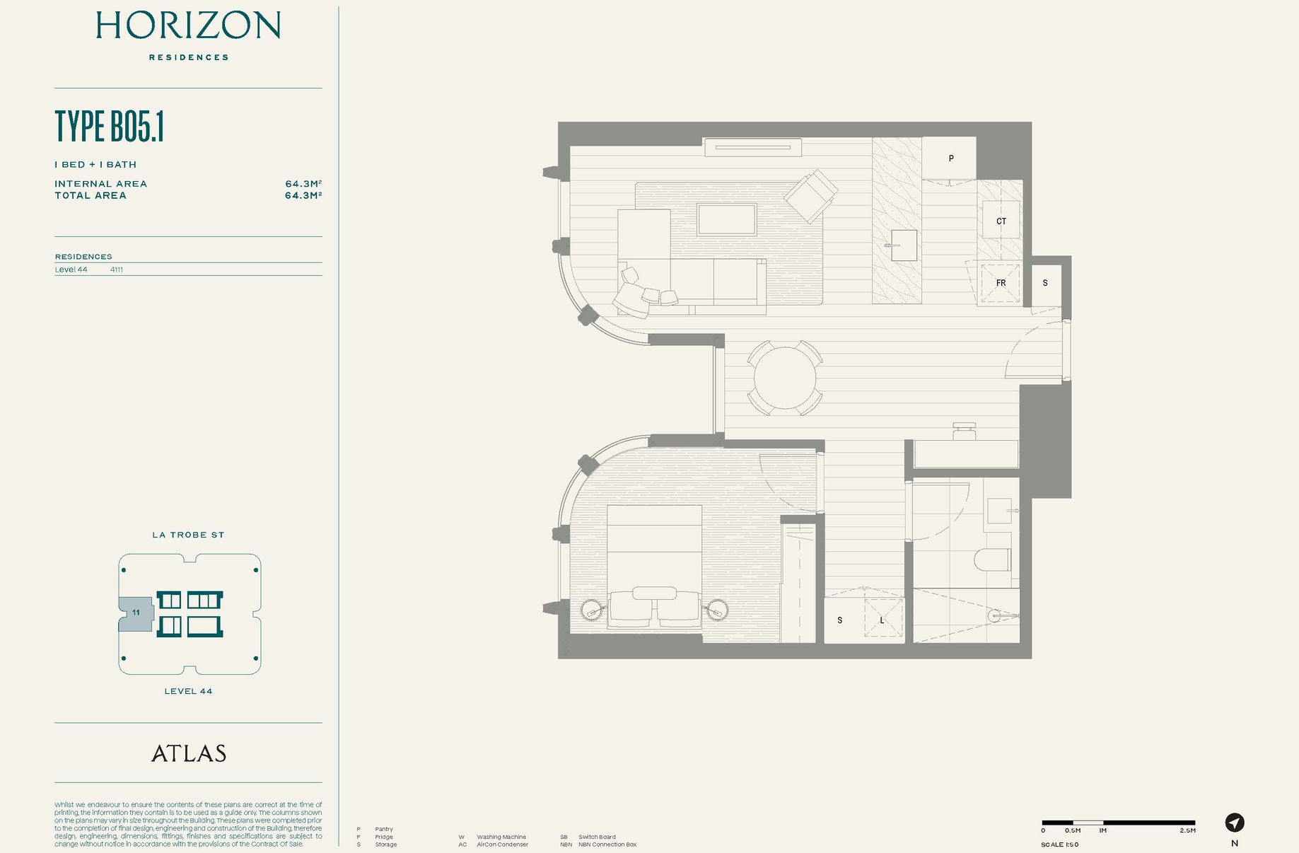 1BED / 383 La Trobe Street, Melbourne