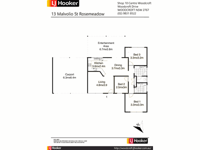 13 Malvolio Street, Rosemeadow