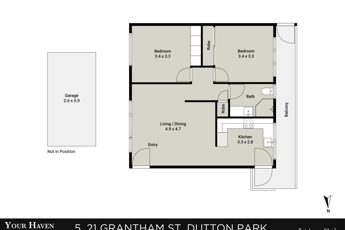 5 / 21 Grantham Street, Dutton Park