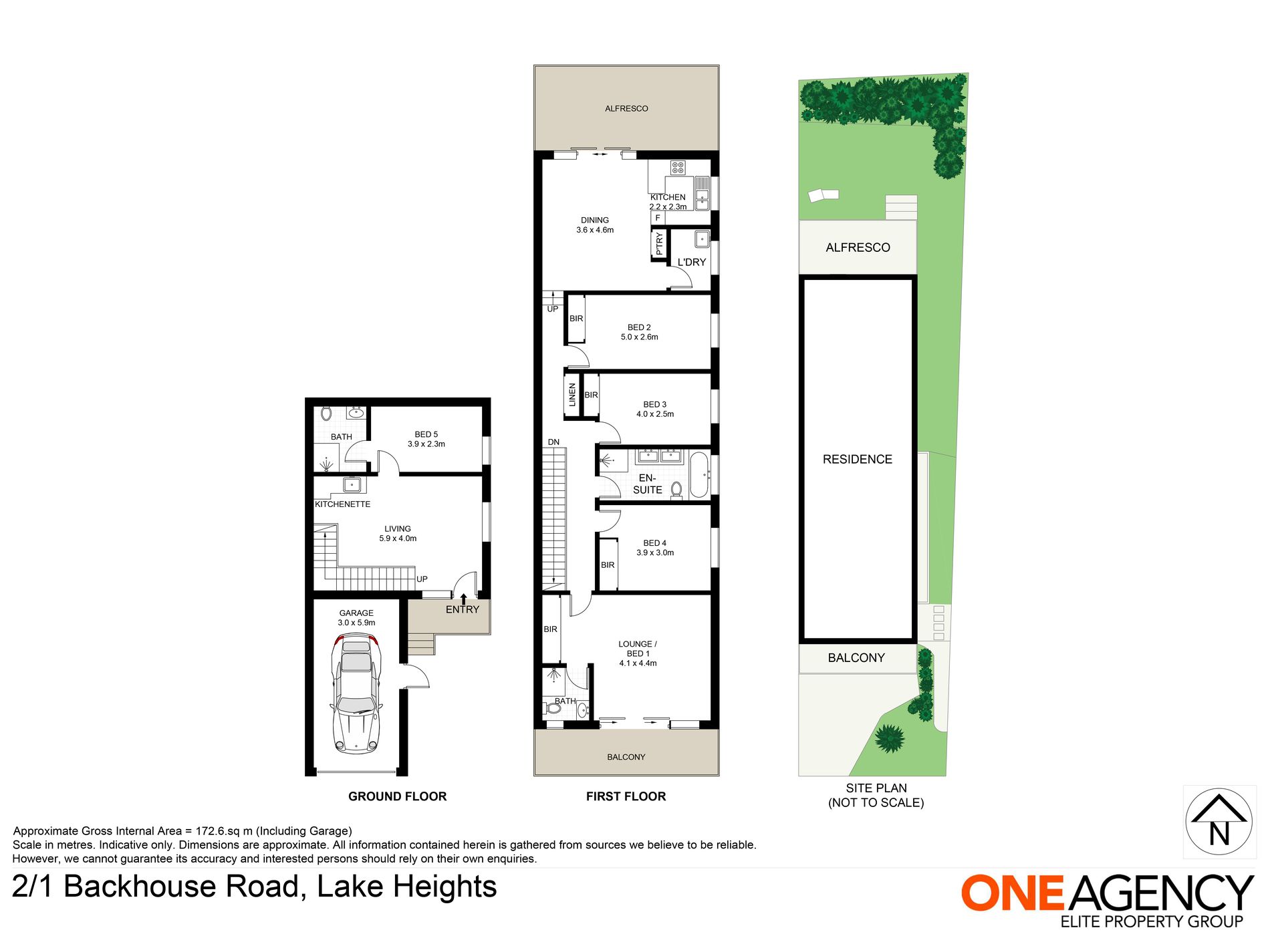 2 / 1 Backhouse Road, Lake Heights