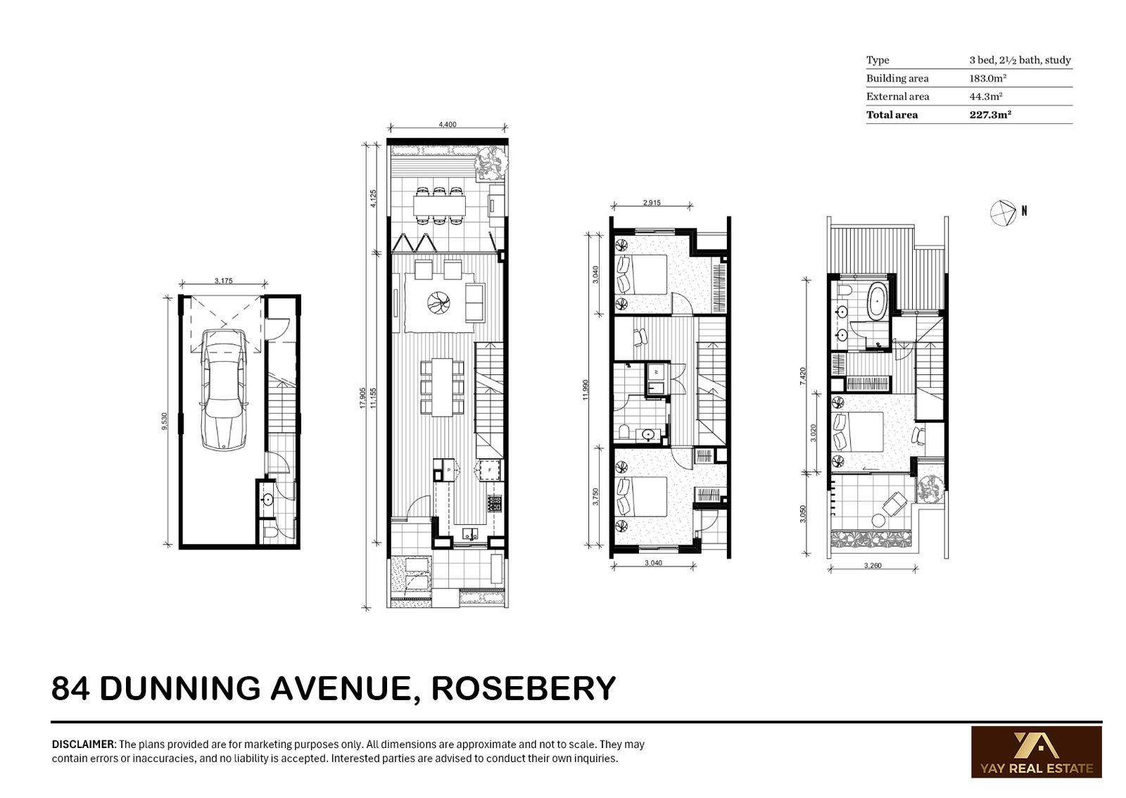84 Dunning Avenue, ROSEBERY floorplan