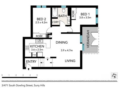 3 / 471 South Dowling Street, Surry Hills