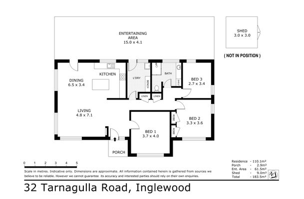 32 TARNAGULLA ROAD, Inglewood