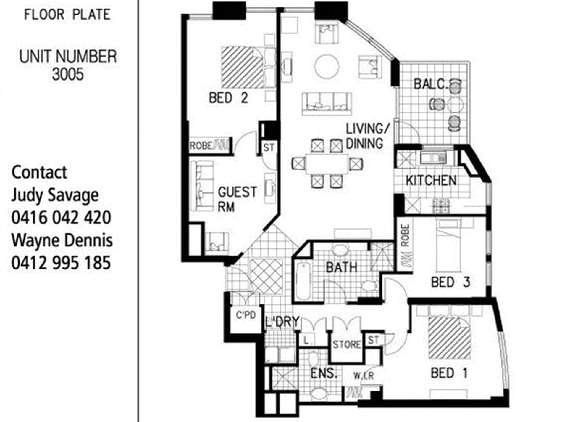 3005 / 77-81 Berry Street, North Sydney